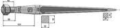 Front loading tine 610 - AgriParts