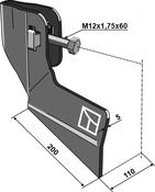 Shallow ridger left - AgriParts