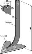 Tine with share 80mm - AgriParts