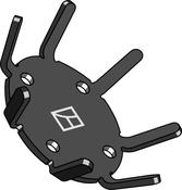 Drive wheel for finger weeder Ø370mm - AgriParts
