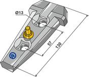 Adapter compl. - 200 Series - AgriParts