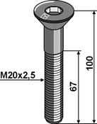 Hexagon socket screw - AgriParts