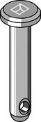 Cotter bolt Ø8x45 - AgriParts image