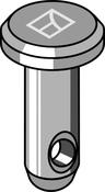 Cotter bolt Ø10x25 - AgriParts image