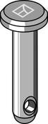 Cotter bolt Ø16x45 - AgriParts
