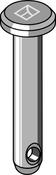 Cotter bolt Ø20x65 - AgriParts