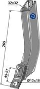 Seed tube - AgriParts