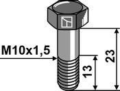 Hexagon bolt - M10x1,5 - 8.8 - AgriParts image