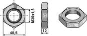 Nut M30x1,5 - right thread - AgriParts