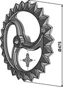 Breaker ring - Ø475mm - AgriParts