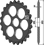 Breaker ring - Ø530mm - AgriParts