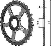 Breaker ring - Ø530mm - AgriParts