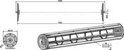 Cage rollers plain bars - 1944 - AgriParts