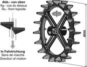 Cam ring - Ø550mm - AgriParts