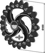 Crosskill ring - Ø480mm - AgriParts