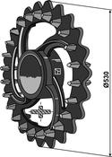 Crosskill ring - Ø530mm - AgriParts