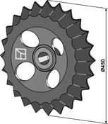 Toothed roller-ring - Ø450mm - AgriParts