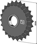 Toothed roller-ring - Ø500mm - AgriParts