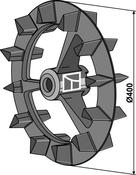 Crosskill ring - Ø400mm - left - AgriParts