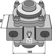 Bearing housing compl. without inwards - AgriParts