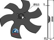 Levelling disc - left - AgriParts