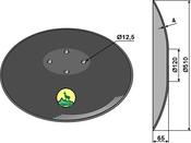 Plain disc Ø510x4 - AgriParts