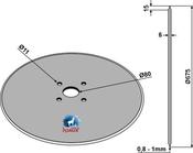 Coulter Ø675x6 - AgriParts
