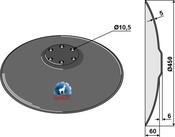 Hollow disc ''Smaragd'' - AgriParts