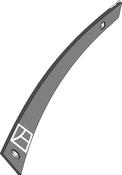 Moldboard slat BS20 L - 587 - left - AgriParts
