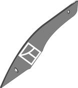 Moldboard slat CS40 L - left - AgriParts