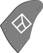 Moldboard BU2B L - left - AgriParts