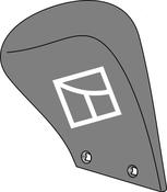 Manure skimmer board M1 - right - AgriParts