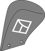 Manure skimmer board M1 - left - AgriParts