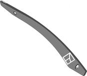 Moldboard slat US35 R - 772 - right - AgriParts