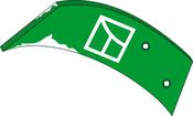 Trash board - right - AgriParts