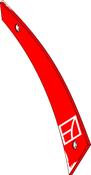 Moldboard slat - right - AgriParts
