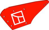 Moldboard - left - AgriParts
