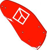Moldboard - right - AgriParts