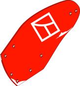 Moldboard - left - AgriParts
