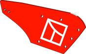 Moldboard - right - AgriParts