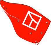 Moldboard - right - AgriParts