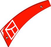 Moldboard slat - left - AgriParts