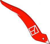 Moldboard slat - right - AgriParts
