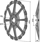 Beetlifterwheel type WIC - AgriParts