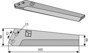 Top blade - AgriParts image
