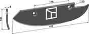 Beet lifter share, right model - AgriParts