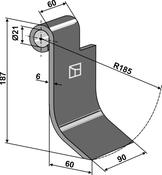 Flail right model - AgriParts