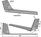 Top blade - AgriParts