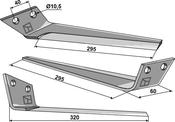 Top blade - left model - AgriParts