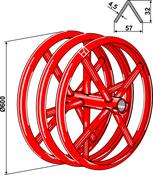 Roof ring roller - AgriParts